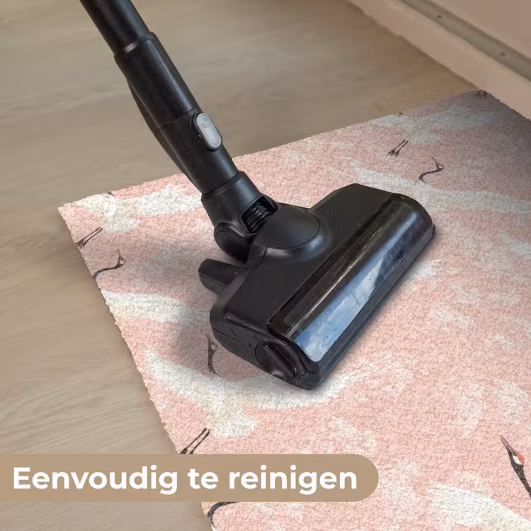 Kraanvogels - Bloesem - Roze Deurmat klein 898 -reinigen_NL