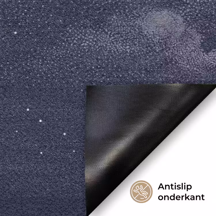 Kraanvogels - Nachthemel - Blauw Deurmat klein -antislip_NL