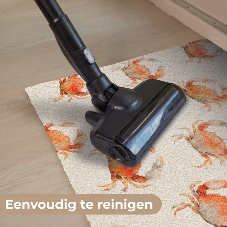 Krabben - Patroon - Oranje Deurmat klein 898 -reinigen_NL