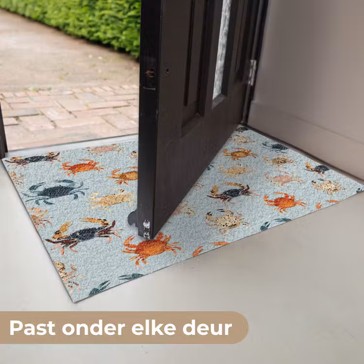 Krabben - Speels - Kleurrijk Deurmat klein 898 -USP_NL