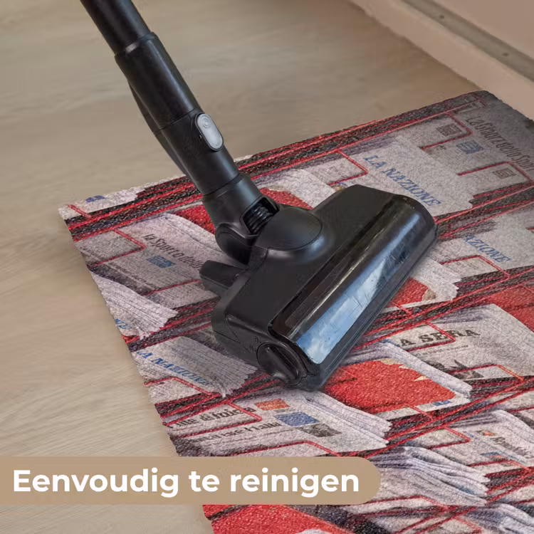 Kranten - Rek - Stedelijk - Dagelijks leven - Rood Deurmat klein -reinigen_NL