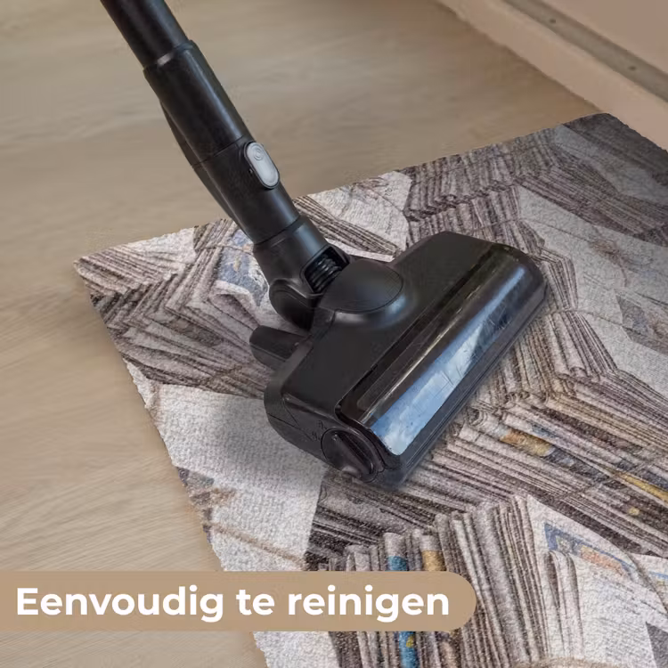 Kranten - Stapels - Touw - Informatie - Vintage Deurmat klein -reinigen_NL