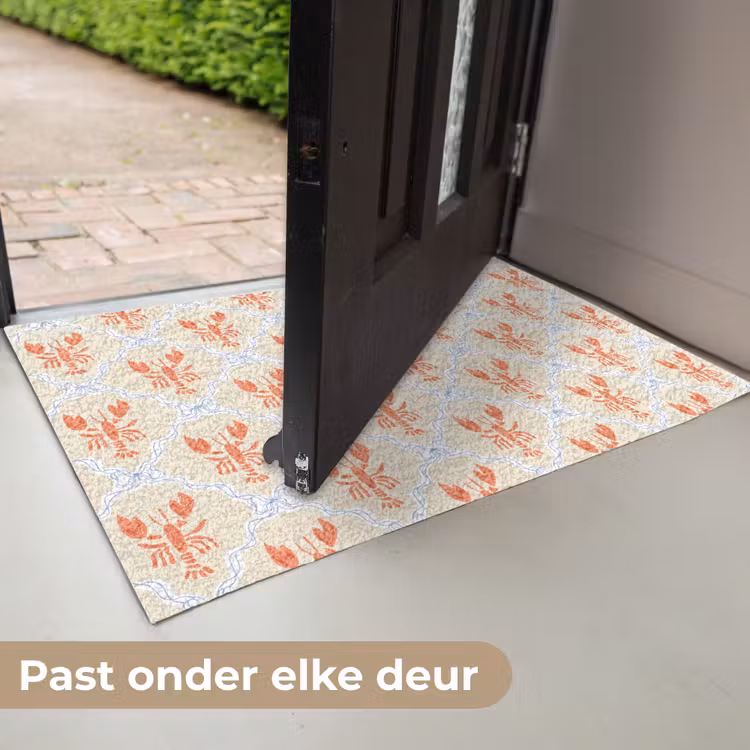 Kreeft - Geel - Patroon Deurmat klein 898 -USP_NL