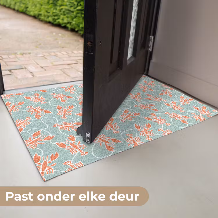 Kreeft - Groen - Patroon Deurmat klein 898 -USP_NL