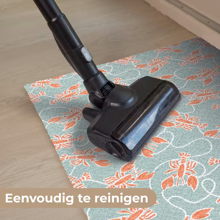 Kreeft - Groen - Patroon Deurmat klein 898 -reinigen_NL