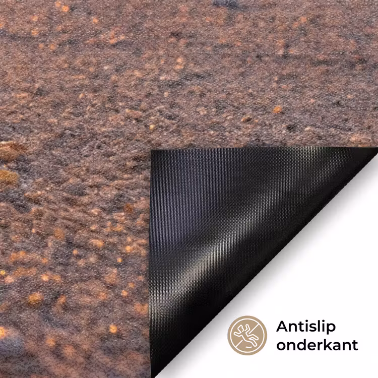 Kreeft - Strand - Natuur - Zonsondergang - Oranje Deurmat klein -antislip_NL