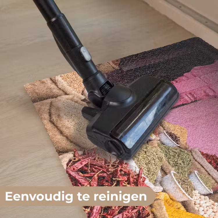 Deurmat - Kruiden - Markt - Roze - Kruiden - Markt - Roze Deurmat klein