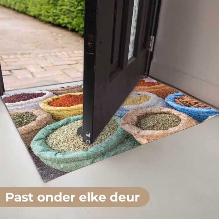 Deurmat - Kruiden - Zakken - Markt - Kruiden - Zakken - Markt Deurmat klein