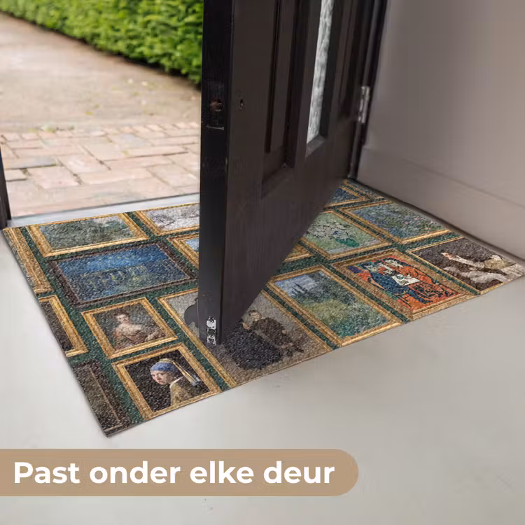 Kunst - Schilderijen - Collectie - Klassiek - Groen Deurmat klein -USP_NL