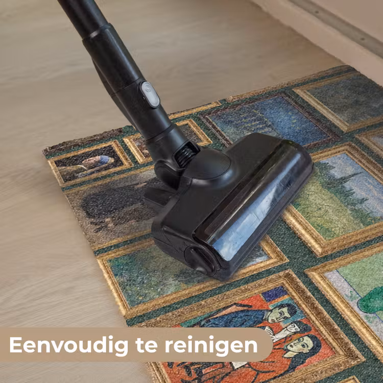 Kunst - Schilderijen - Collectie - Klassiek - Groen Deurmat klein -reinigen_NL