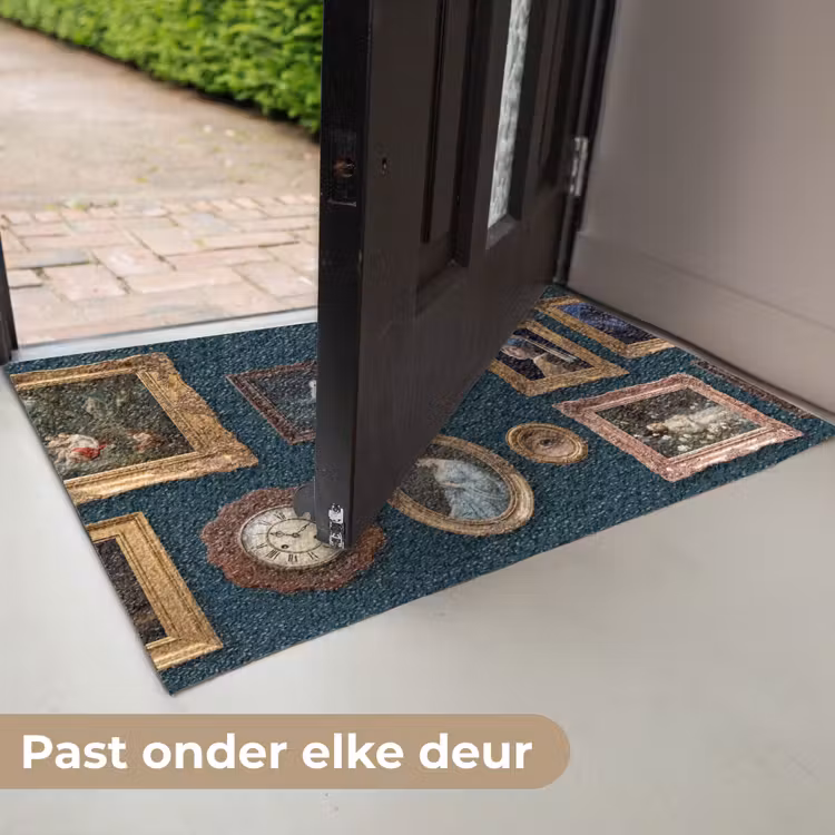 Kunst - Schilderijen - Decoratie - Klassiek - Groen Deurmat klein -USP_NL