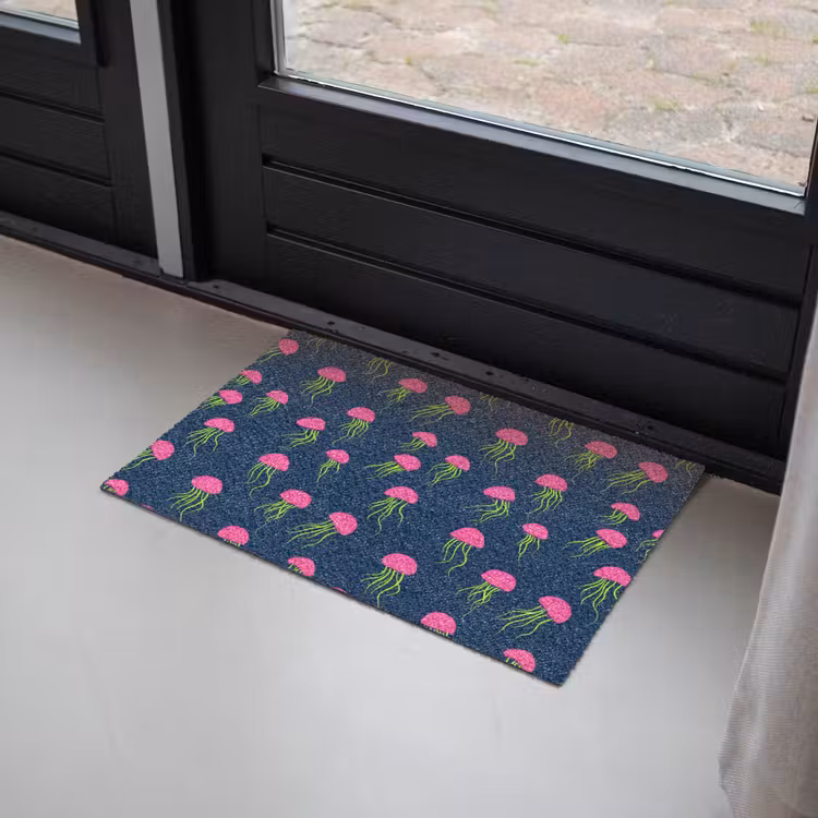 Kwallen - Diepzee - Neon Deurmat klein 898 -sfeer2