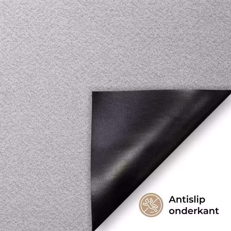 Lama - Flessen - Zwart - Wit Deurmat klein -antislip_NL