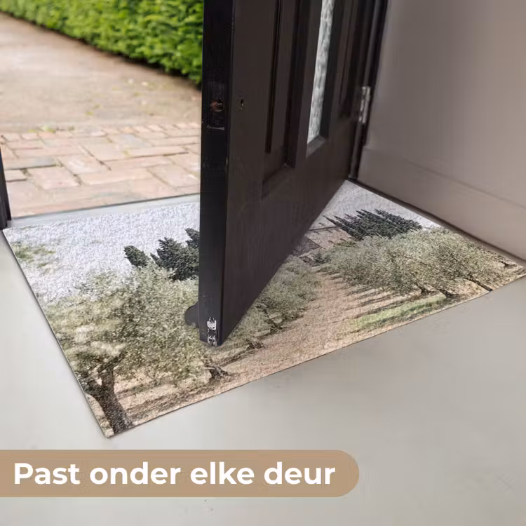 Deurmat - Landhuis - olijfboom - gaard - Landhuis - olijfboom - gaard Deurmat klein