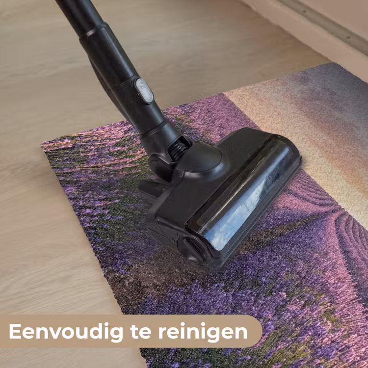 Landschap - Lavendelveld - Paars Deurmat klein -reinigen_NL