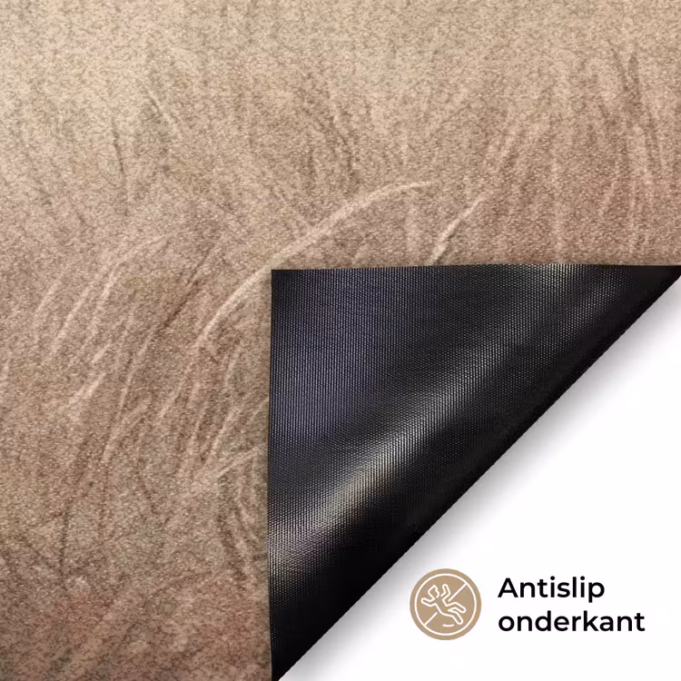 Landschap - Minimalistisch - Beige Deurmat klein -antislip_NL