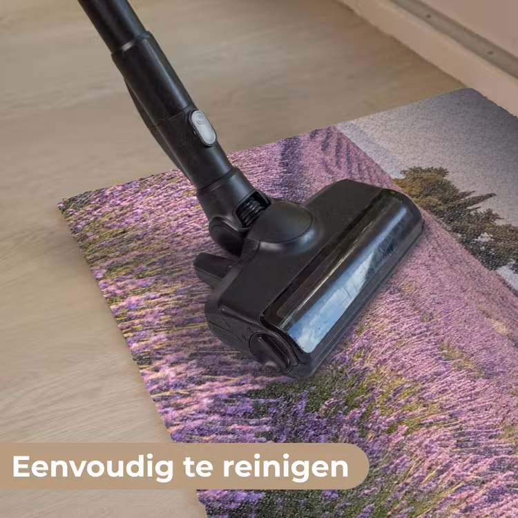 Lavendel - Landschap - Sereen - Paars Deurmat klein -reinigen_NL