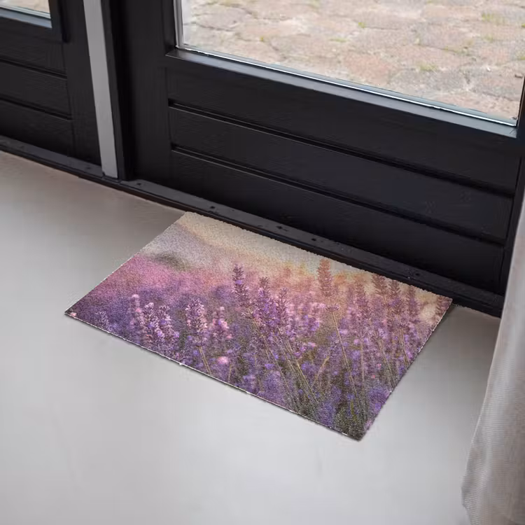 Lavendel - Paars - Zonlicht Deurmat klein -sfeer2