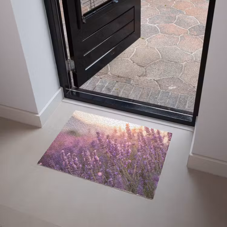 Lavendel - Paars - Zonlicht Deurmat klein -sfeer5