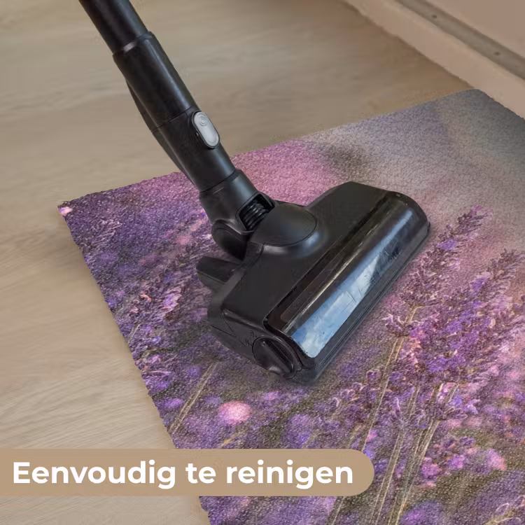 Lavendel - Paars - Zonlicht Deurmat klein -reinigen_NL