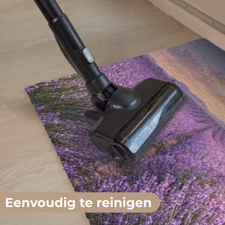 Lavendel - Veld - Natuur - Paars Deurmat klein -reinigen_NL