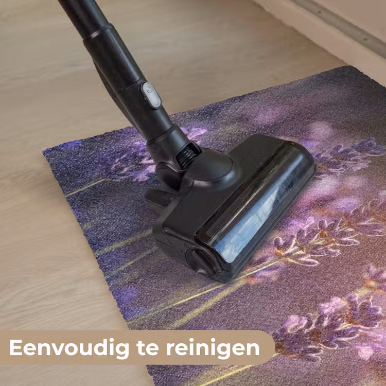 Lavendelbloemen - Paars - Zonlicht Deurmat klein -reinigen_NL