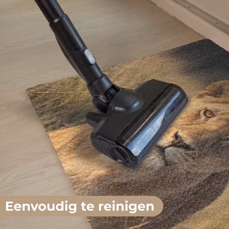 Leeuwin - Gras - Geel Deurmat klein -reinigen_NL
