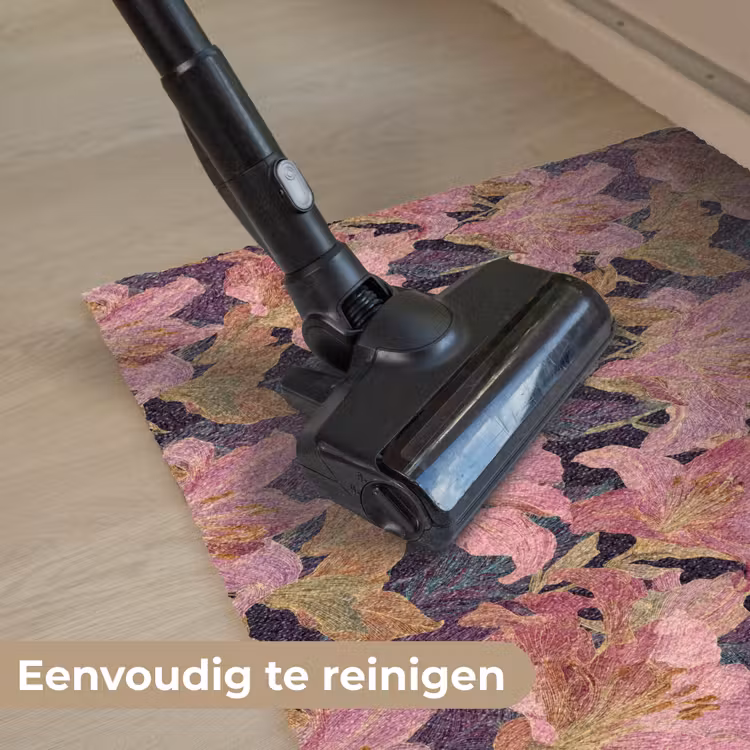 Lelies - Patroon - Roze - Goud Deurmat klein 898 -reinigen_NL