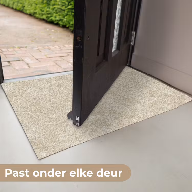 Lichtbeige - Marmer - Diffusie adering Deurmat klein 898 -USP_NL