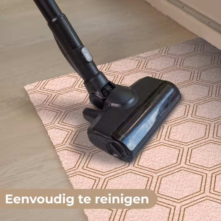 Lichtroze - Patroon - Symmetrisch Deurmat klein 898 -reinigen_NL