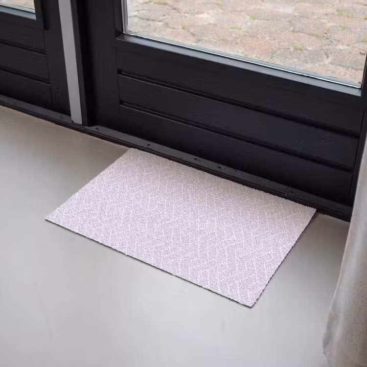 Lila - Stippen - Wit - Patroon Deurmat klein 898 -sfeer2
