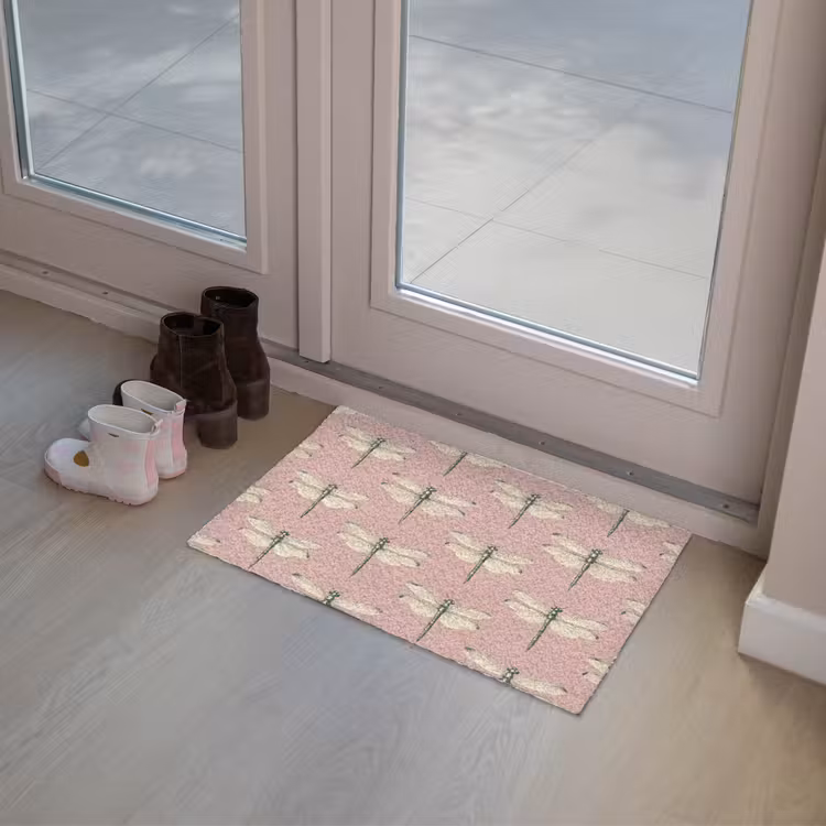 Lillibellen - Patroon - Roze Deurmat klein 898 -sfeer3