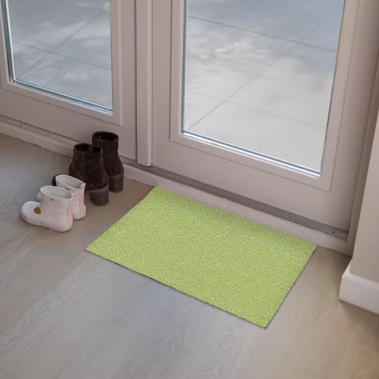 Lime - Glow - Groen Deurmat klein 898 -sfeer3