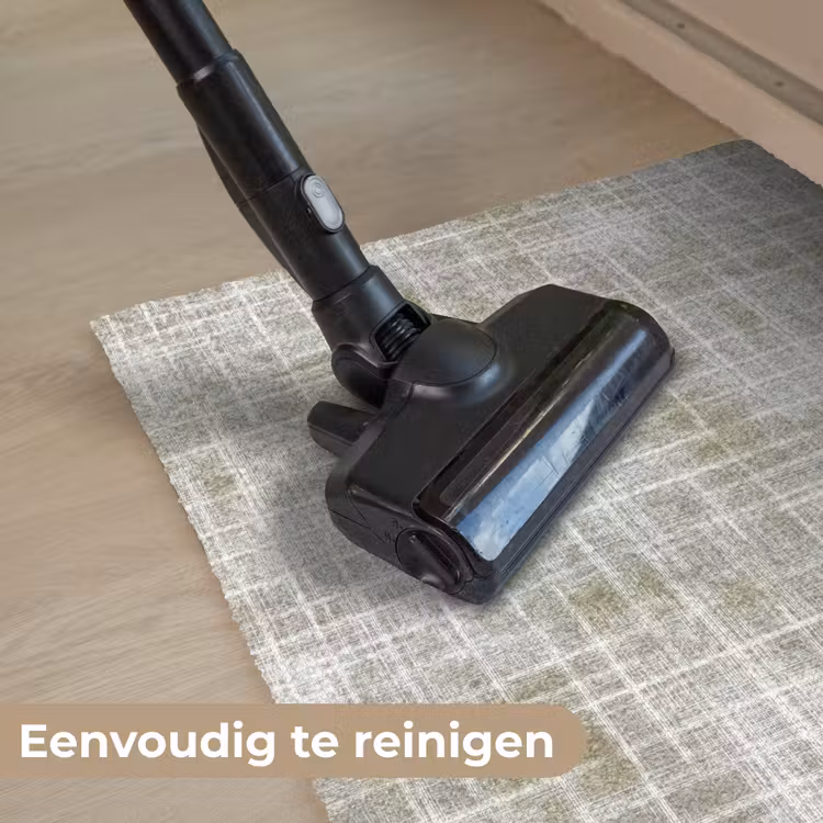 Linnen - Patroon - Groen Deurmat klein 898 -reinigen_NL