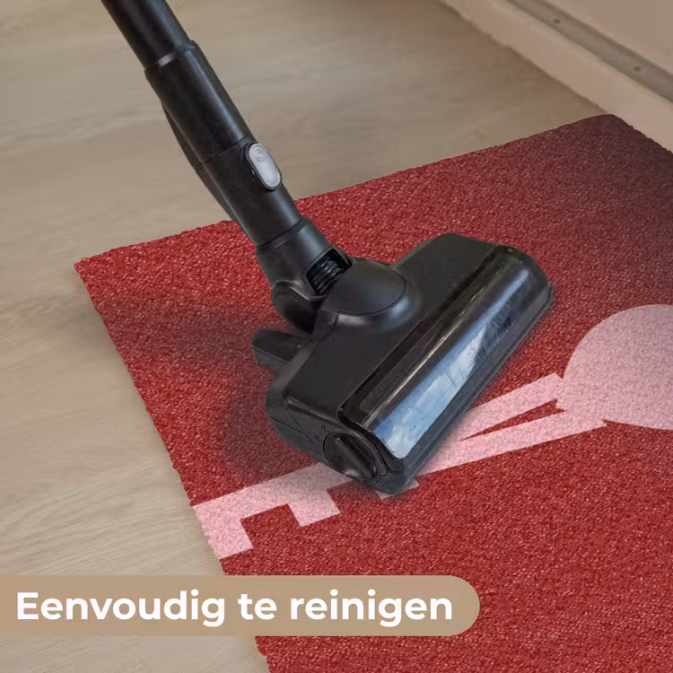 Love - Hart - Rood Deurmat klein -reinigen_NL