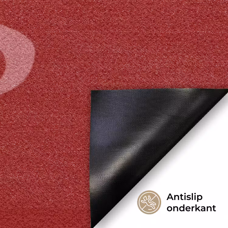Love - Spiegeling - Rood Deurmat klein -antislip_NL