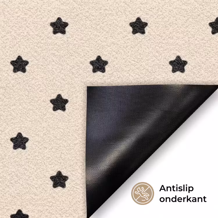 Love - Stippen - Roze Deurmat klein -antislip_NL