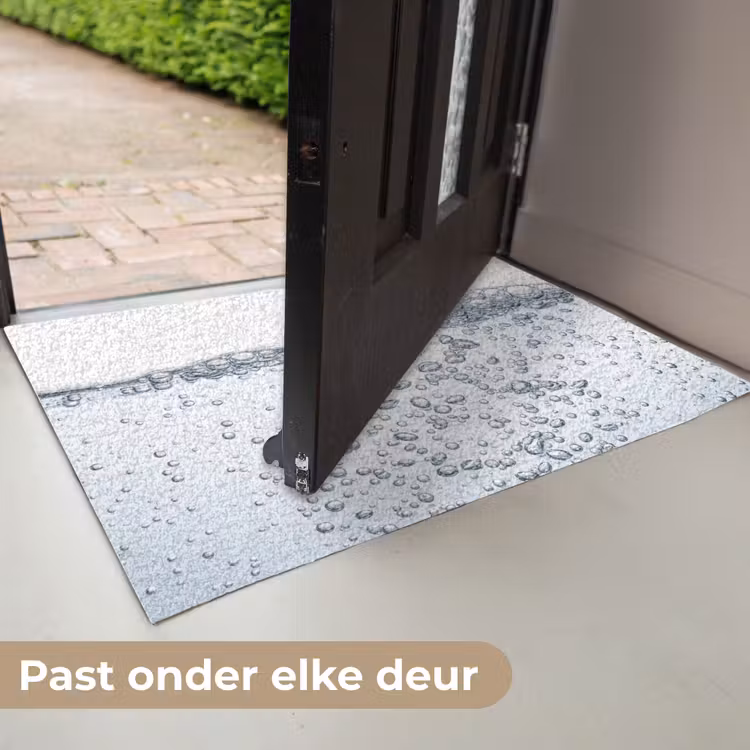 Luchtbellen - Water - Dynamisch Deurmat klein -USP_NL