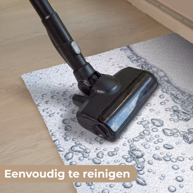 Luchtbellen - Water - Dynamisch Deurmat klein -reinigen_NL