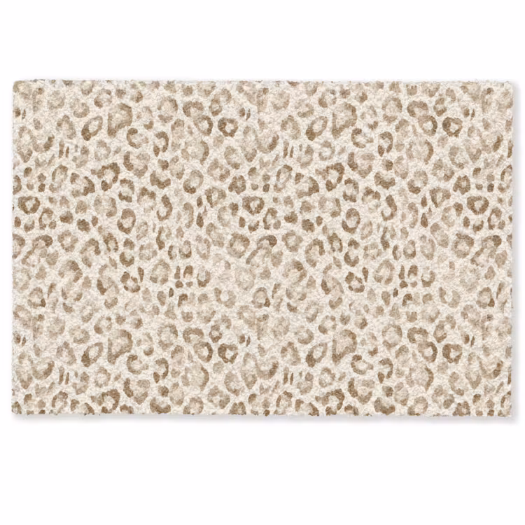 Luipaard - Klassiek - Beige Deurmat klein 898 -zkaufland3d