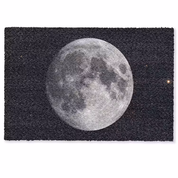 Deurmat - Maan - Sterren - Ruimte - Maan - Sterren - Ruimte Deurmat klein