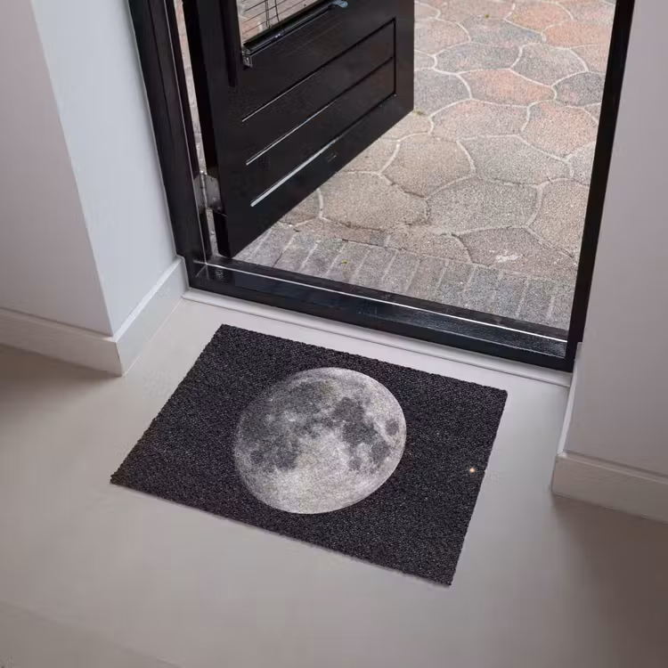 Deurmat - Maan - Sterren - Ruimte - Maan - Sterren - Ruimte Deurmat klein