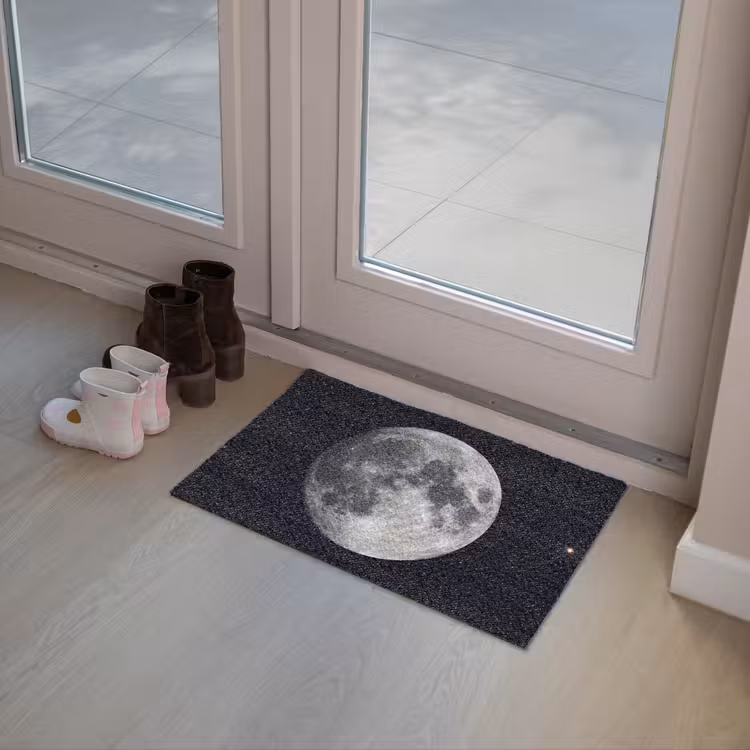 Deurmat - Maan - Sterren - Ruimte - Maan - Sterren - Ruimte Deurmat klein