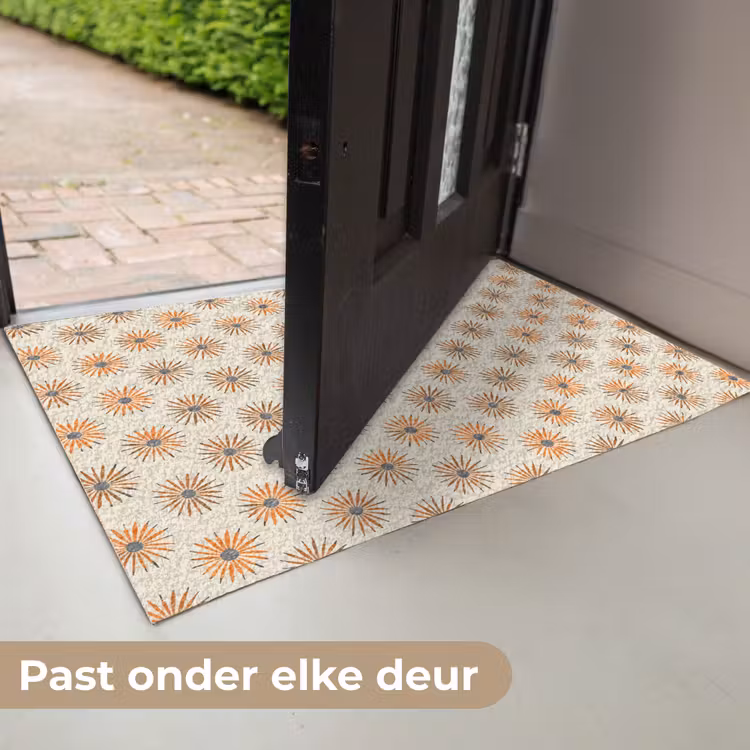 Madelief - Patroon - Oranje Deurmat klein 898 -USP_NL
