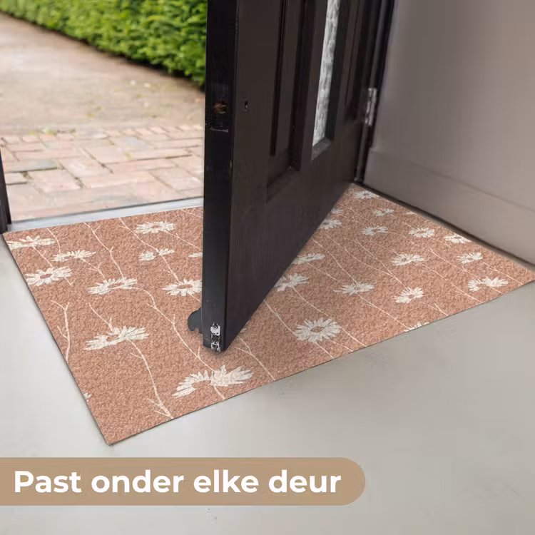 Madeliefjes - Subtiel - Terracotta Deurmat klein 898 -USP_NL