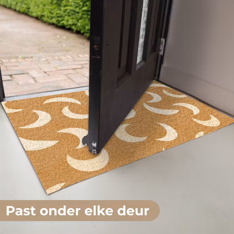 Manen - Patroon - Oker Deurmat klein 898 -USP_NL