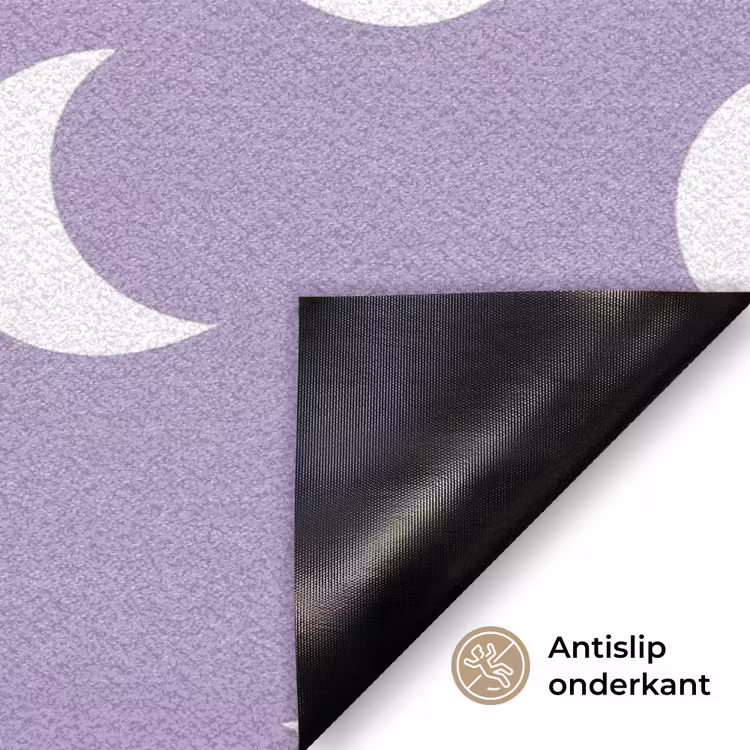 Manen - Patroon - Paars Deurmat klein 898 -antislip_NL