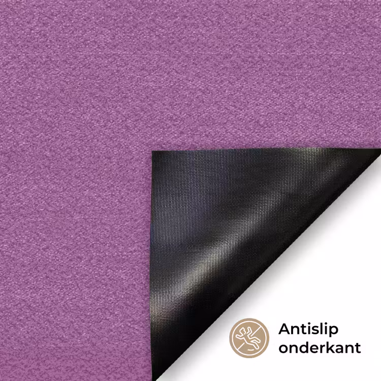 Manifest that shit - Paars - Glitter Deurmat klein -antislip_NL