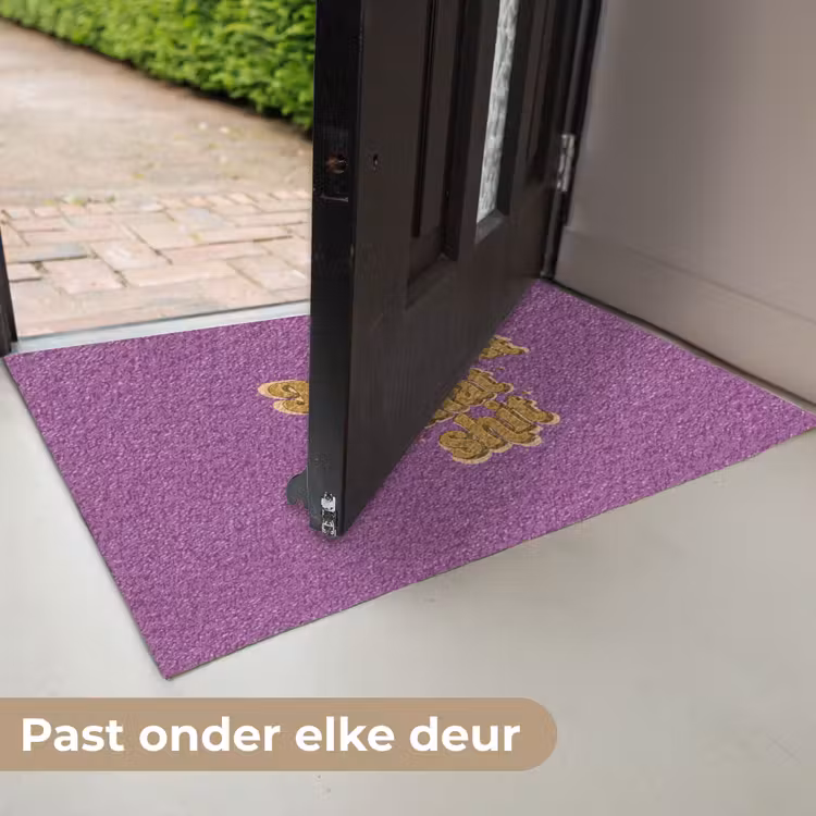 Manifest that shit - Paars - Glitter Deurmat klein -USP_NL