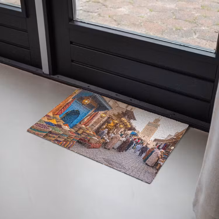 Deurmat - Markt - Oosters - Kleurrijk - Markt - Oosters - Kleurrijk Deurmat klein